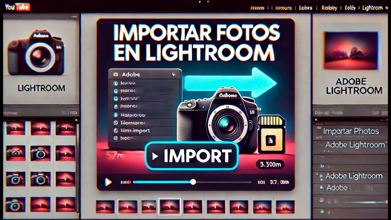 Como Importar y organizar Fotos en Lightroom de Manera Fácil y Rápida
