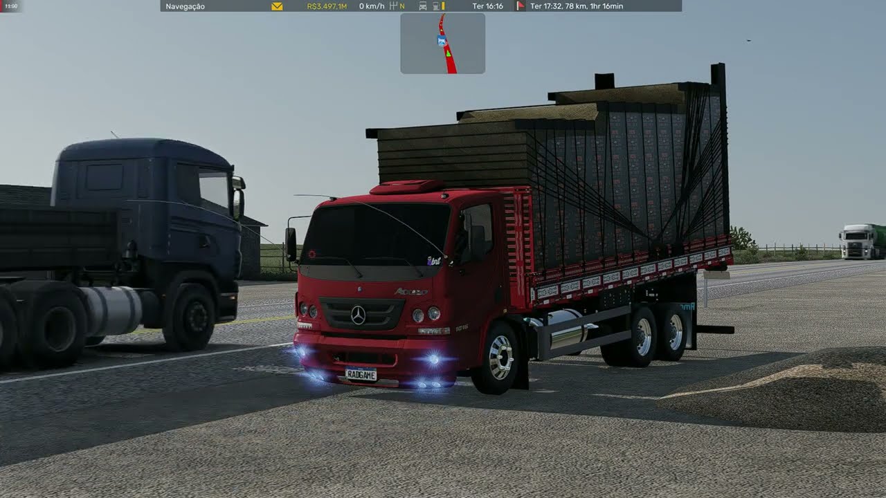 ACCELO NO PUXE DAS VERDURAS VIAGEM INSANA MAPA CLUB ROTAS ADD BAHIA Euro Truck Simulator 2