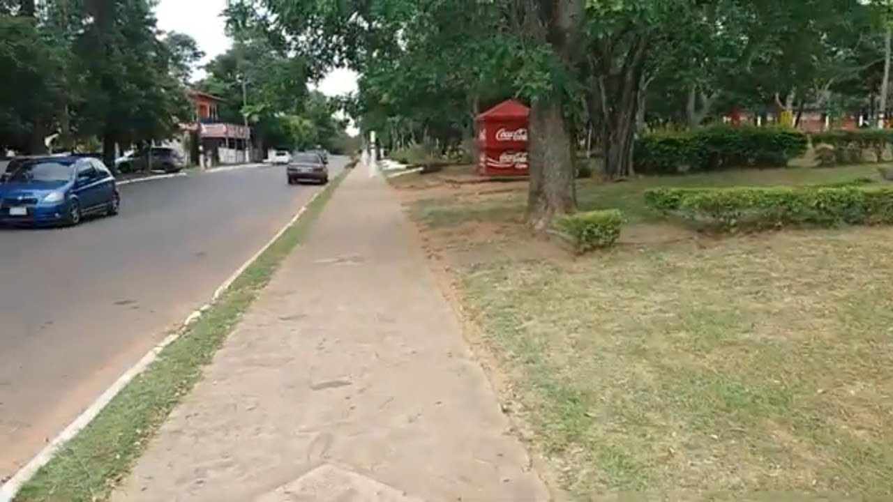 A walk to the park in Atyra, Paraguay