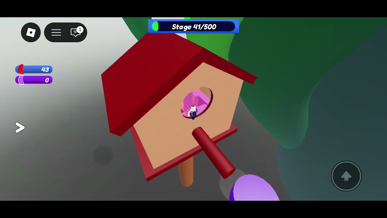 Playing an obby before my birthday with my friend(I lost her half way through)