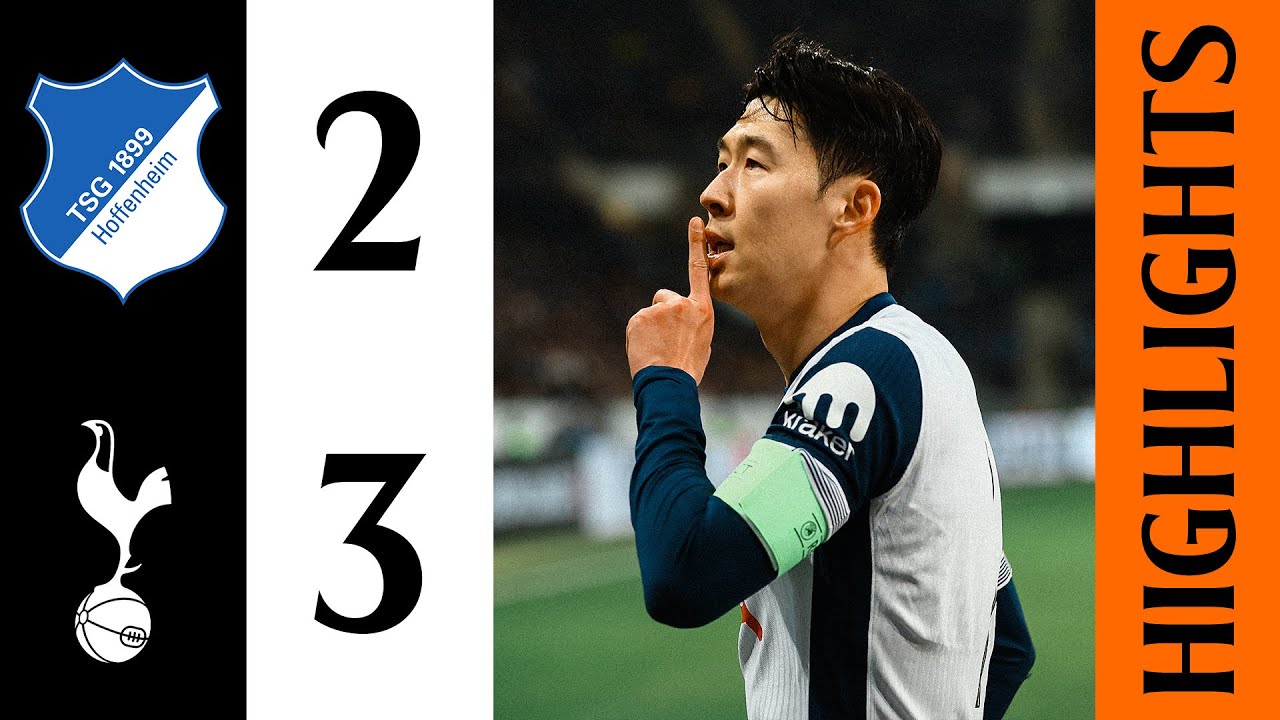 Hoffenheim 2-3 Tottenham Hotspur | Europa League Highlights | Son at the double!