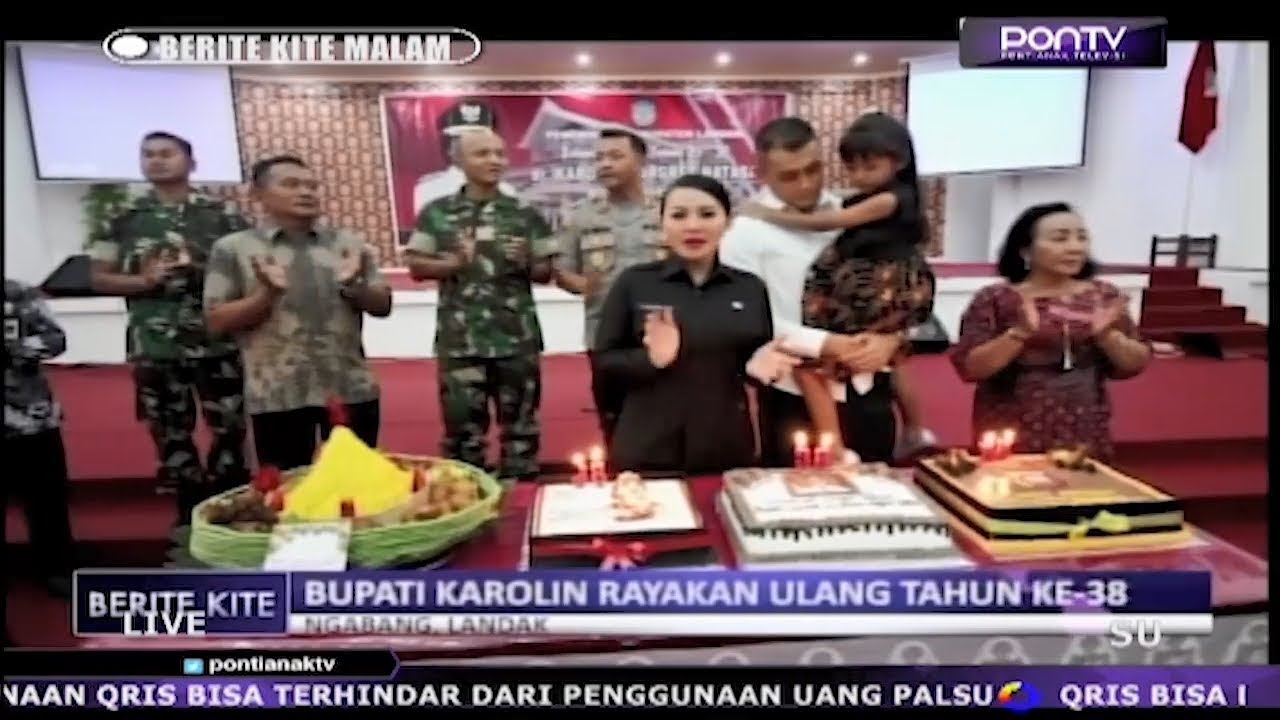 Bupati Karolin Rayakan Ulang Tahun ke-38