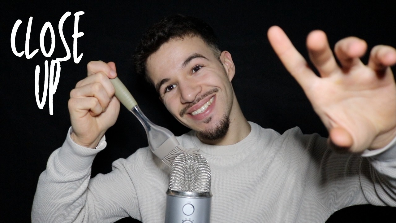 ASMR | CLOSE UP TRÈS PROCHE DU MICRO 🤫