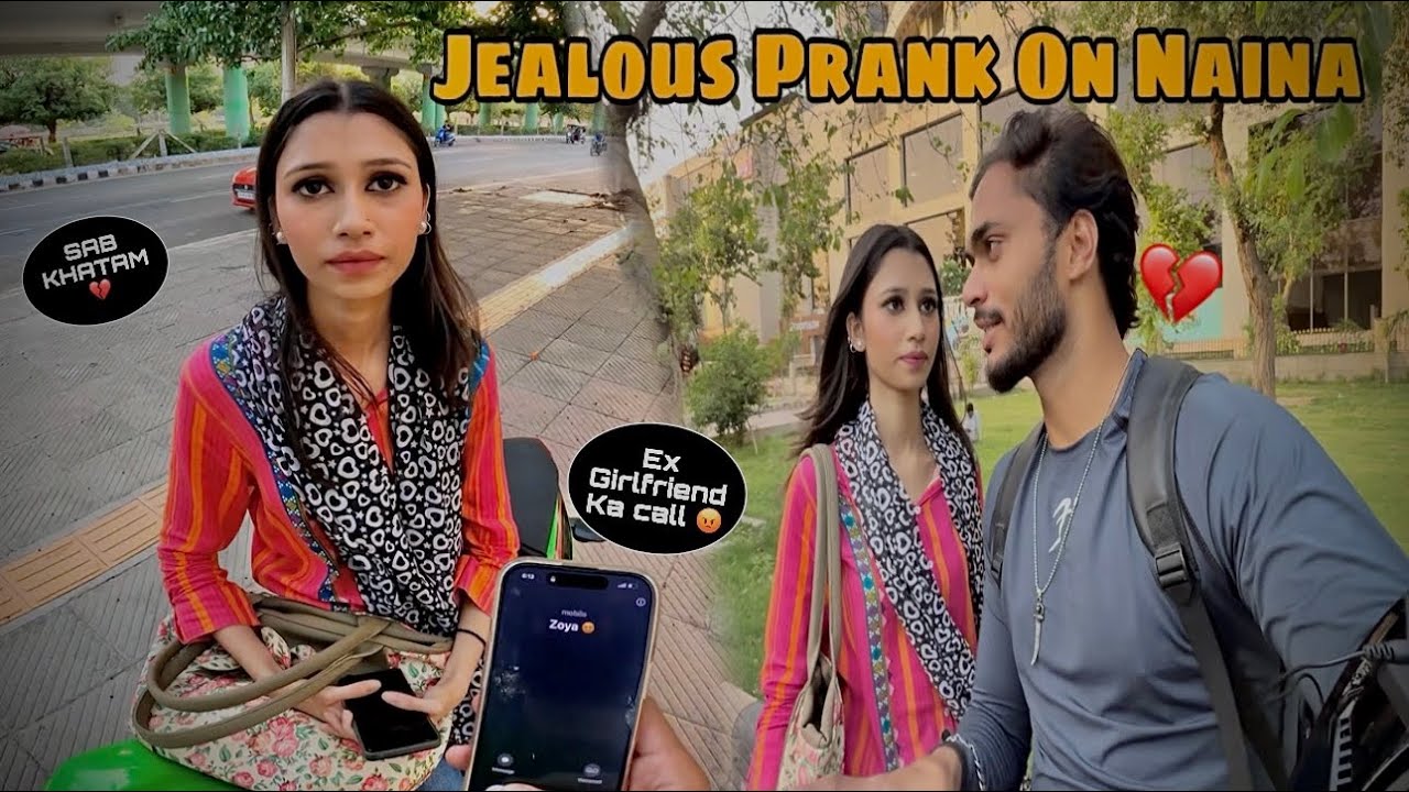 Girlfriend Prank On Naina 💔 | Gussa Me Phone Tod Diya 😰 | Prank Gone Wrong 😭 | Ayaan Shaikh
