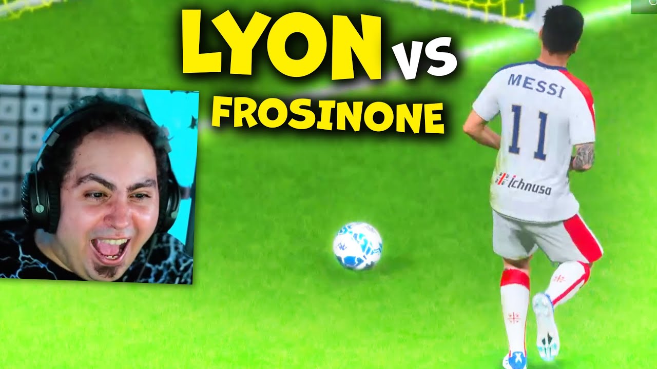 LYON vs FROSINONE su FIFA 23 IN LIVE!!
