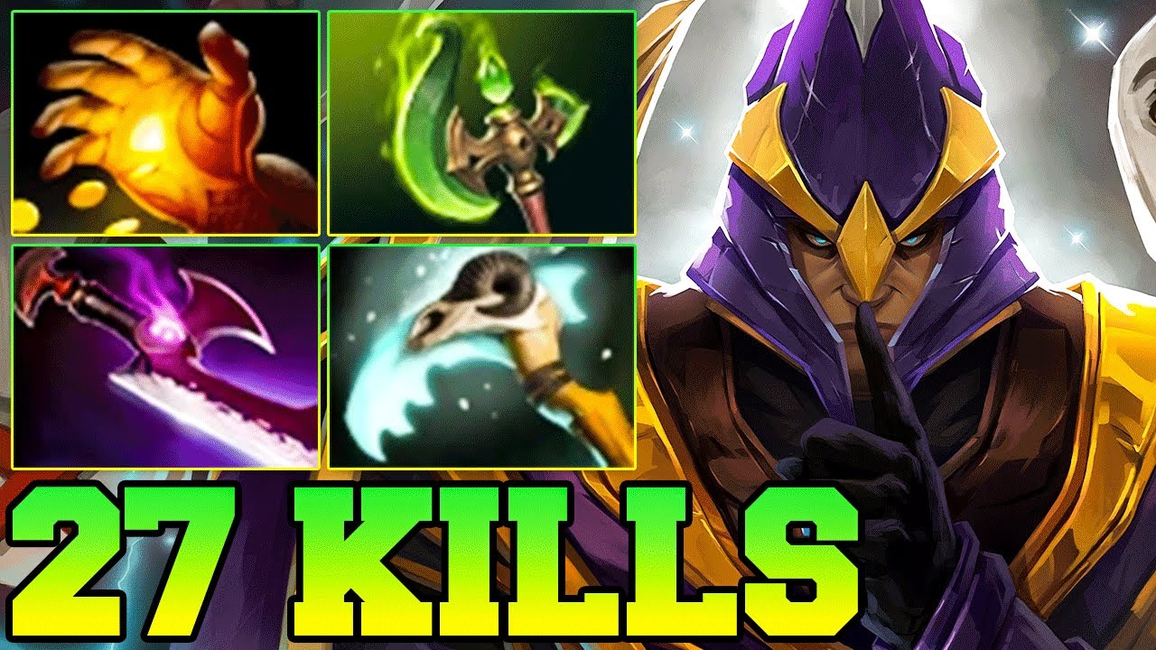 Ultra Kills + 27 Kills Silencer Dota 2 Carry Safelane Gameplay Guide Pro Gameplay 7.39 Build 7.40
