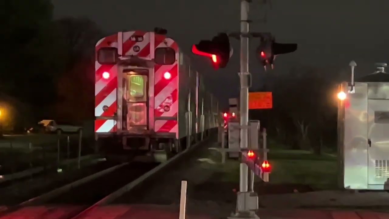 The Complete Metra Evening Rush Hour (Alt Schedule) At Bensenville And Franklin Park On 12/2/2022