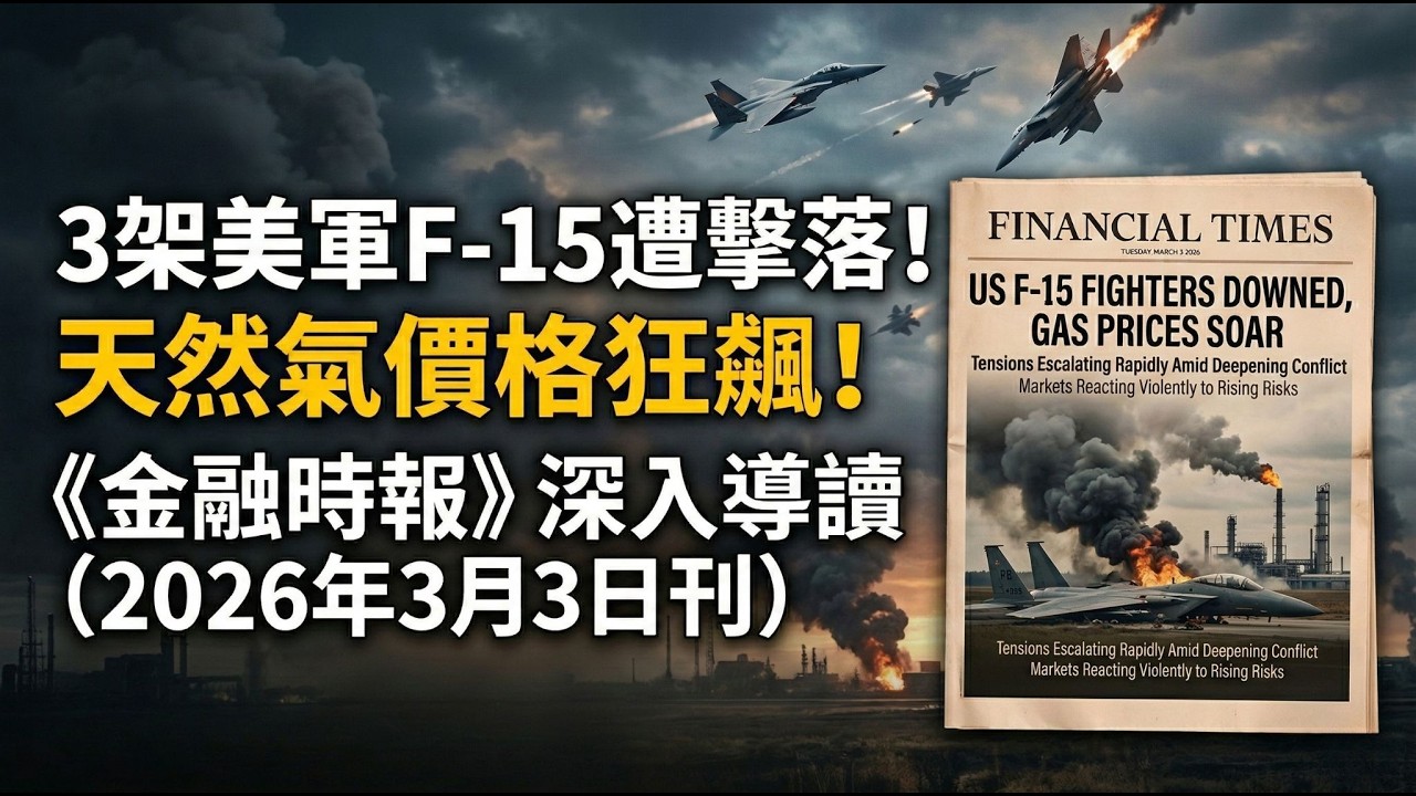 【金融時報】美國F-15戰機遭擊落！能源供應受創！杜拜的逃難潮！（2026年2月23日刊）