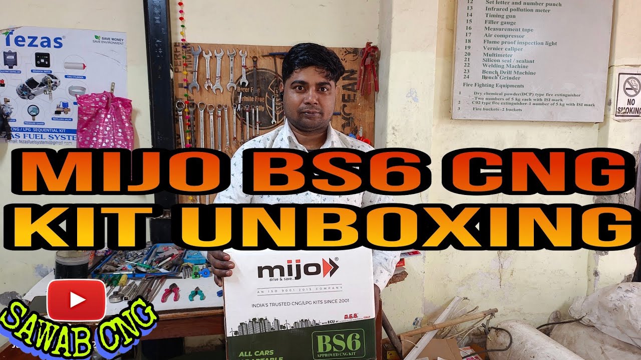 MIJO BS6 CNG KIT UNBOXING|| India is no 1 cng kit|| #cng #sawabcng