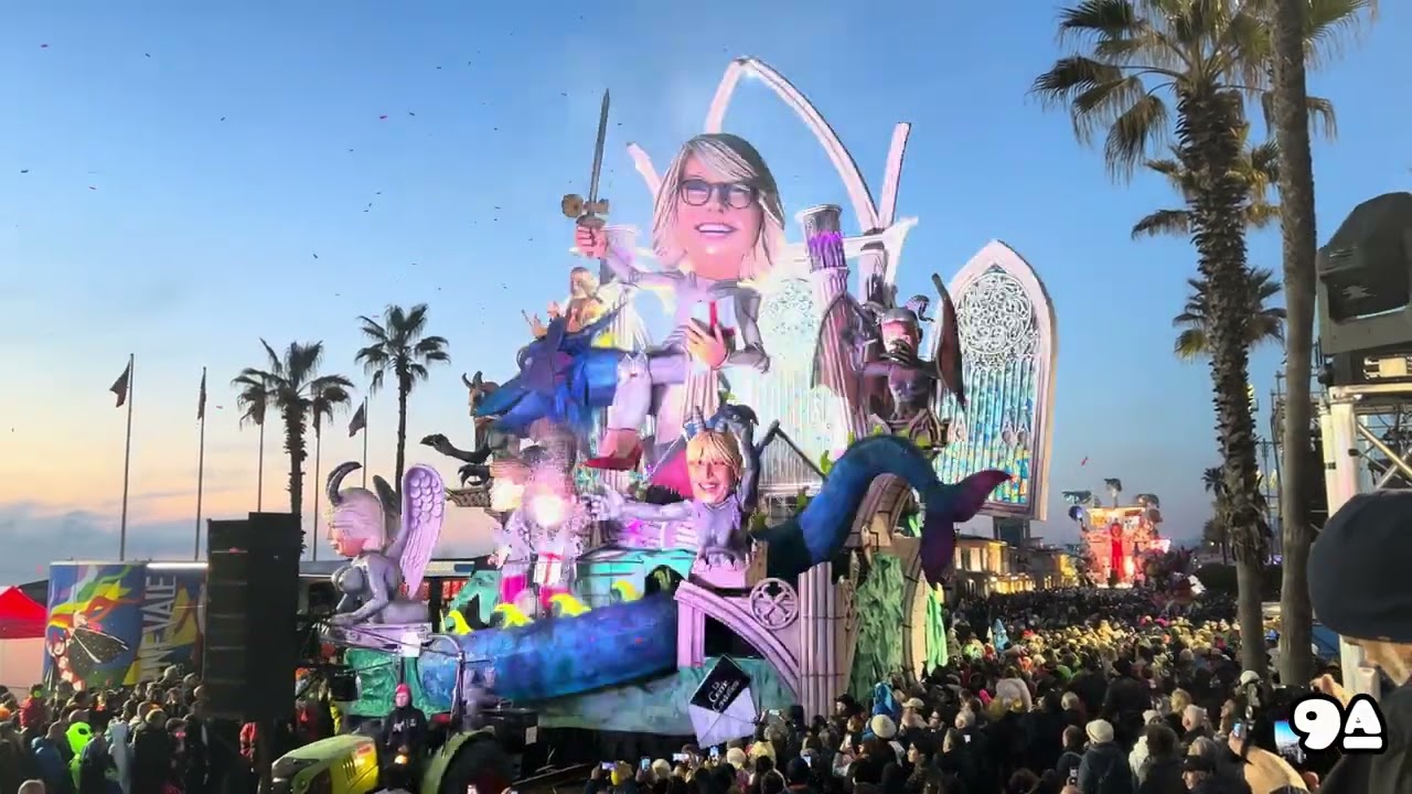 Verdetti dei Carri di 1º e 2º Categoria - Carnevale di Viareggio 2025