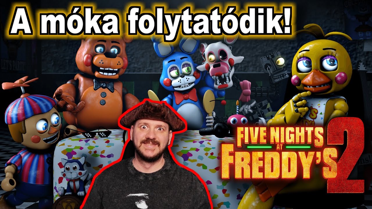 Kellemes az éjszakai meló!! -- Five Nigths at Freddy's 2 -- #1