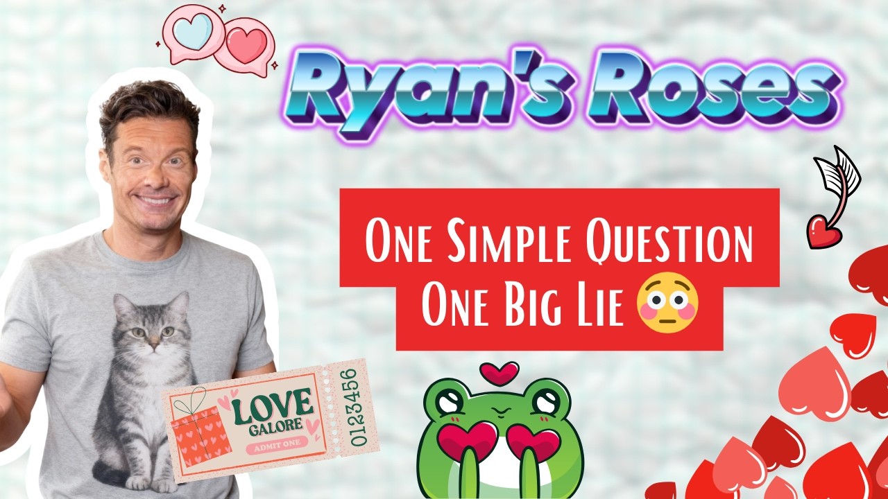 One Simple Question One Big Lie 😳 | Ryan Seacrest