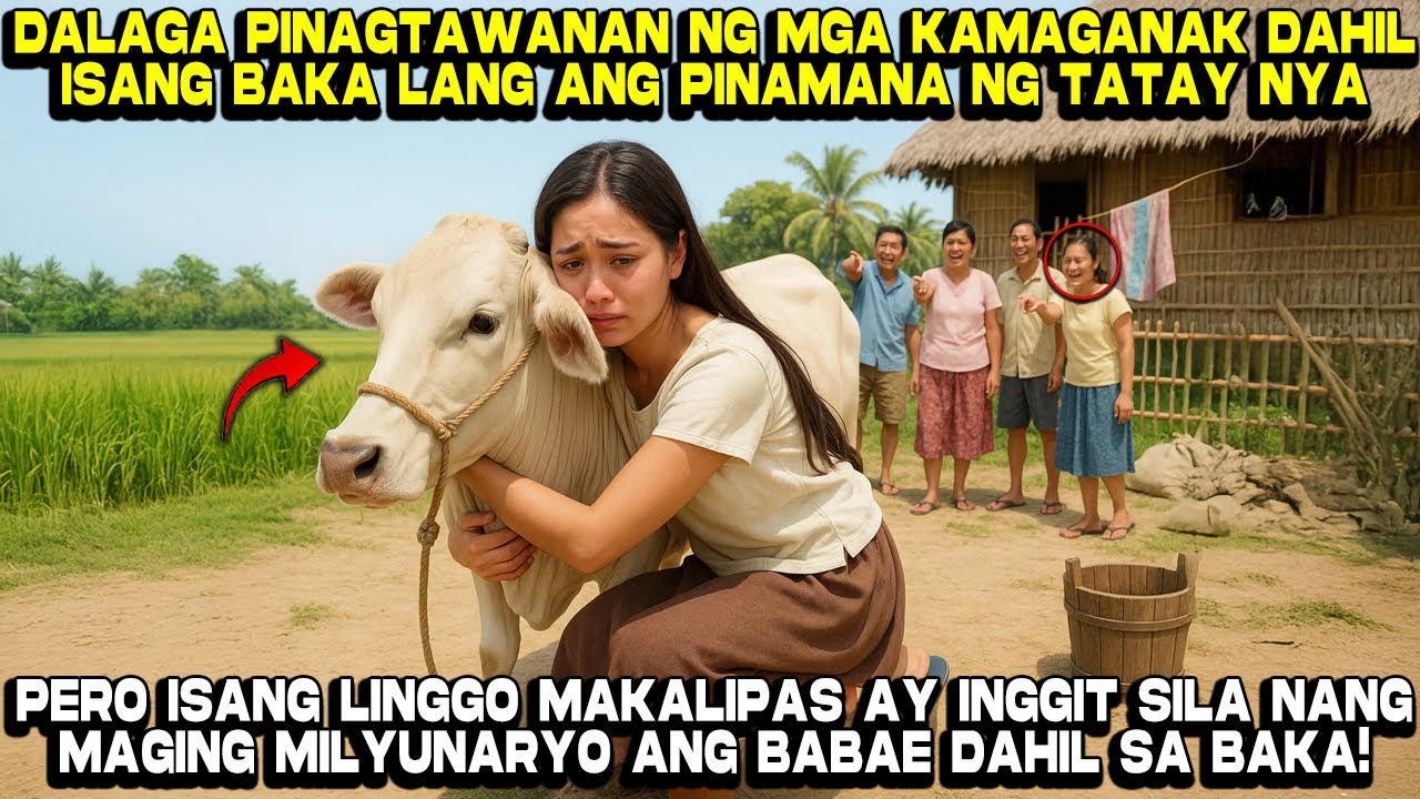 Dalaga Pinagtawanan ng mga Kamag-Anak nya dahil Baka lang ang Pinamana ng Tatay nya pero...