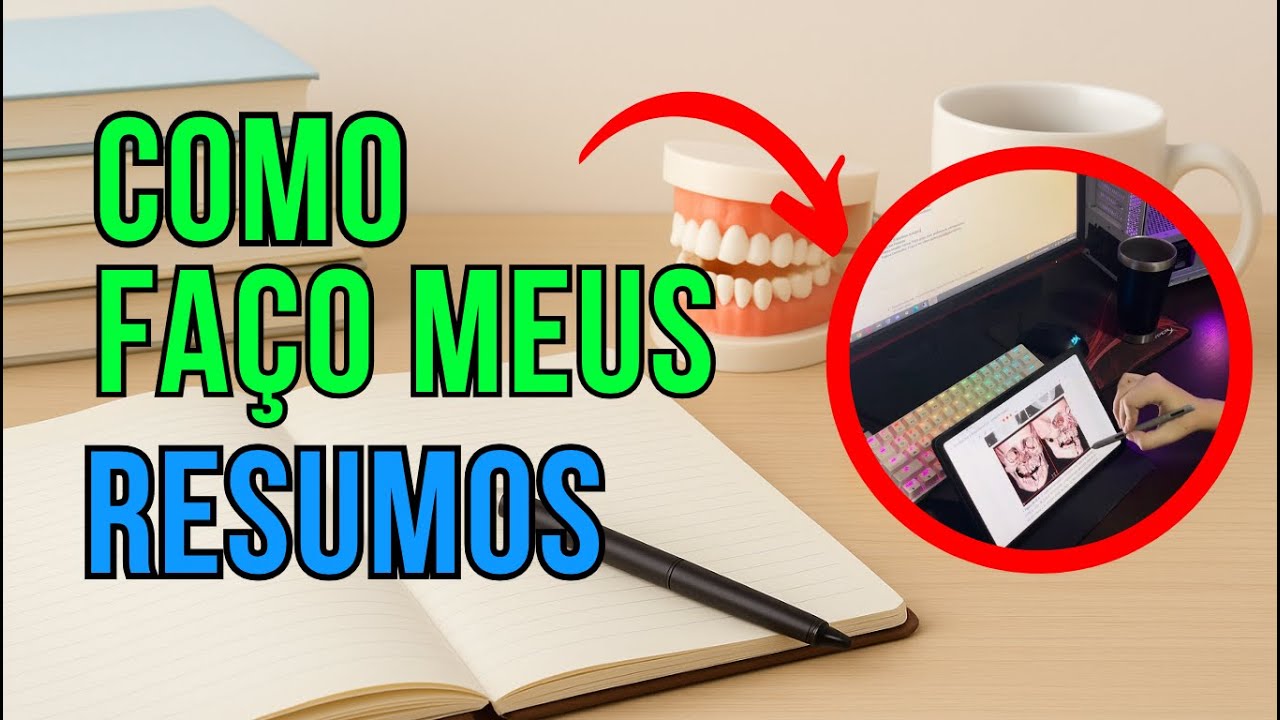 COMO FAZER RESUMOS | M&eacute;todo que mudou meus estudos!