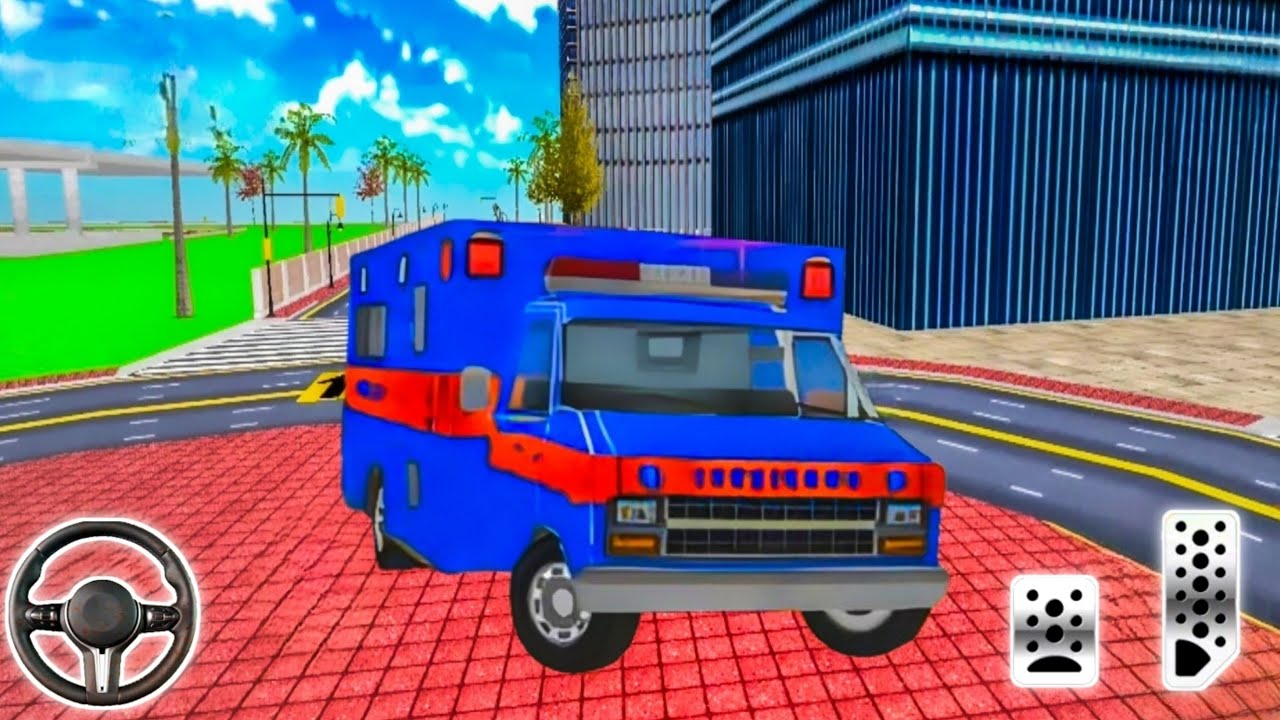 Ambulance Driver Simulator | Tight Roads & High Speed Rescue | android gameplay