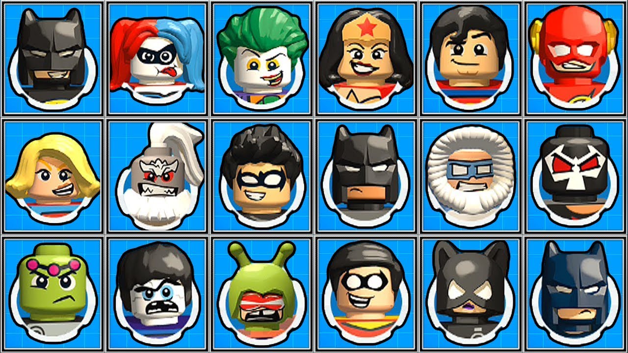 Lego Mighty Micros - All 18 Characters | Full Game Play