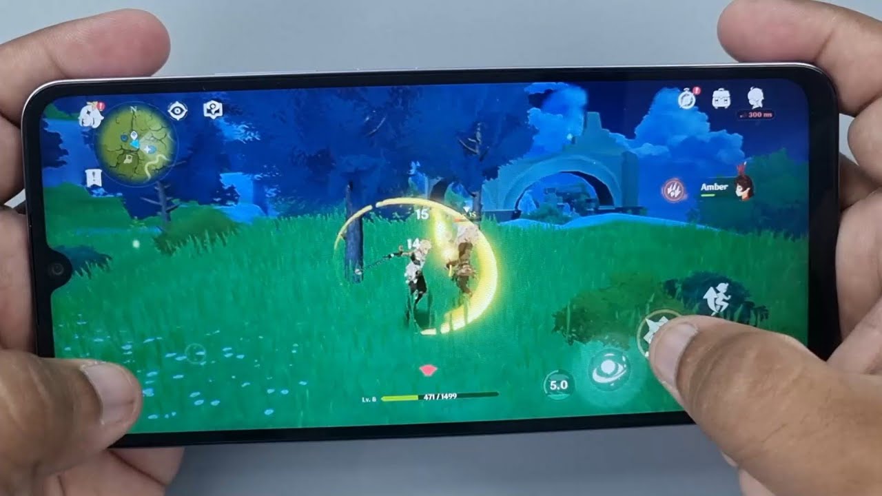 Xiaomi Redmi 14C test game Genshin Impact - 6GB Ram