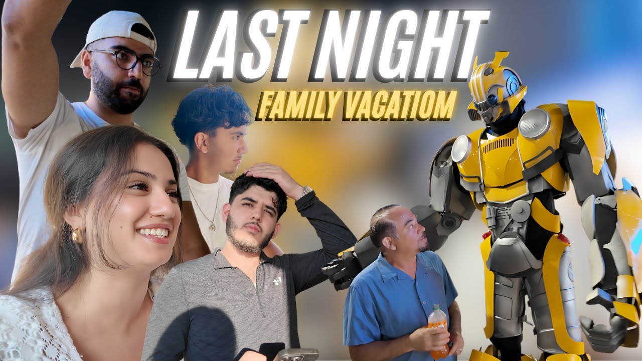 Last Night Of Our Family Vacation | شب آخر سفر با فامیل | MalekaMati | Vlog 154