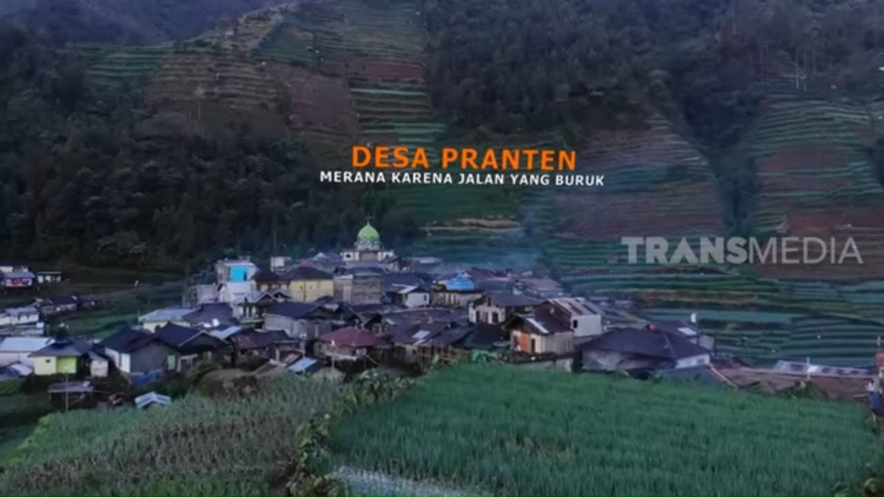DESA PRANTEN, MERANA KARENA JALAN YANG BURUK | INDONESIAKU