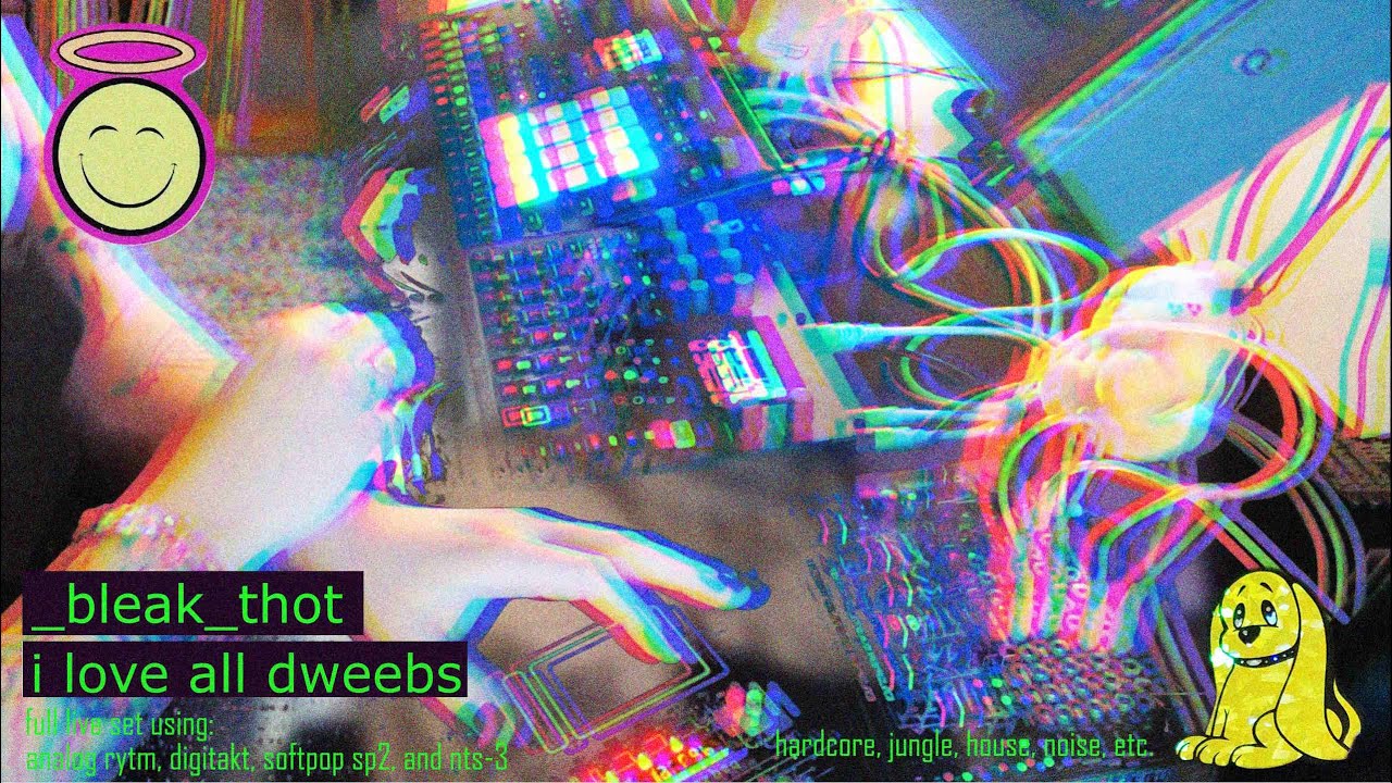 i love all dweebs - full hardware set (hardcore, jungle, house, noise, etc)