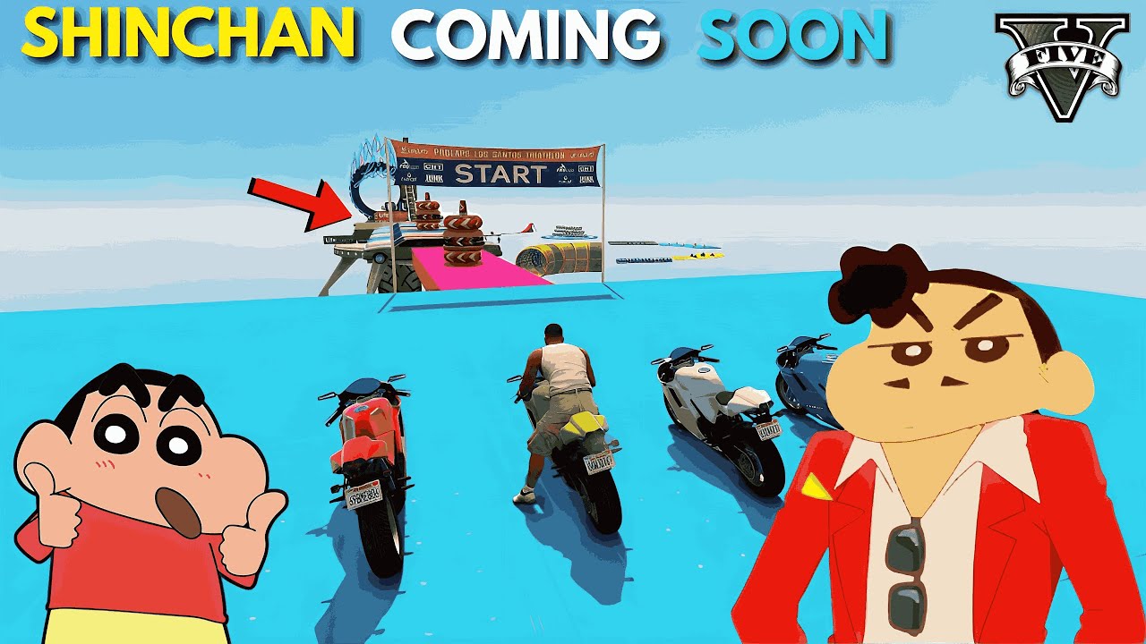 SHINCHAN COMING SOON|🤪| #gta #gta5 #gtastunts #gtaparkour