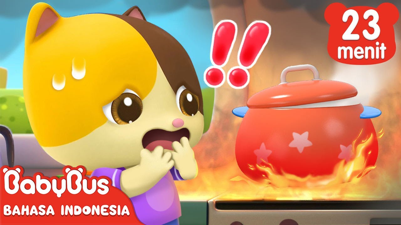 Apa yang Harus Dilakukan Ketika Ada Api | Lagu Kebiasaan Baik Anak | BabyBus Bahasa Indonesia