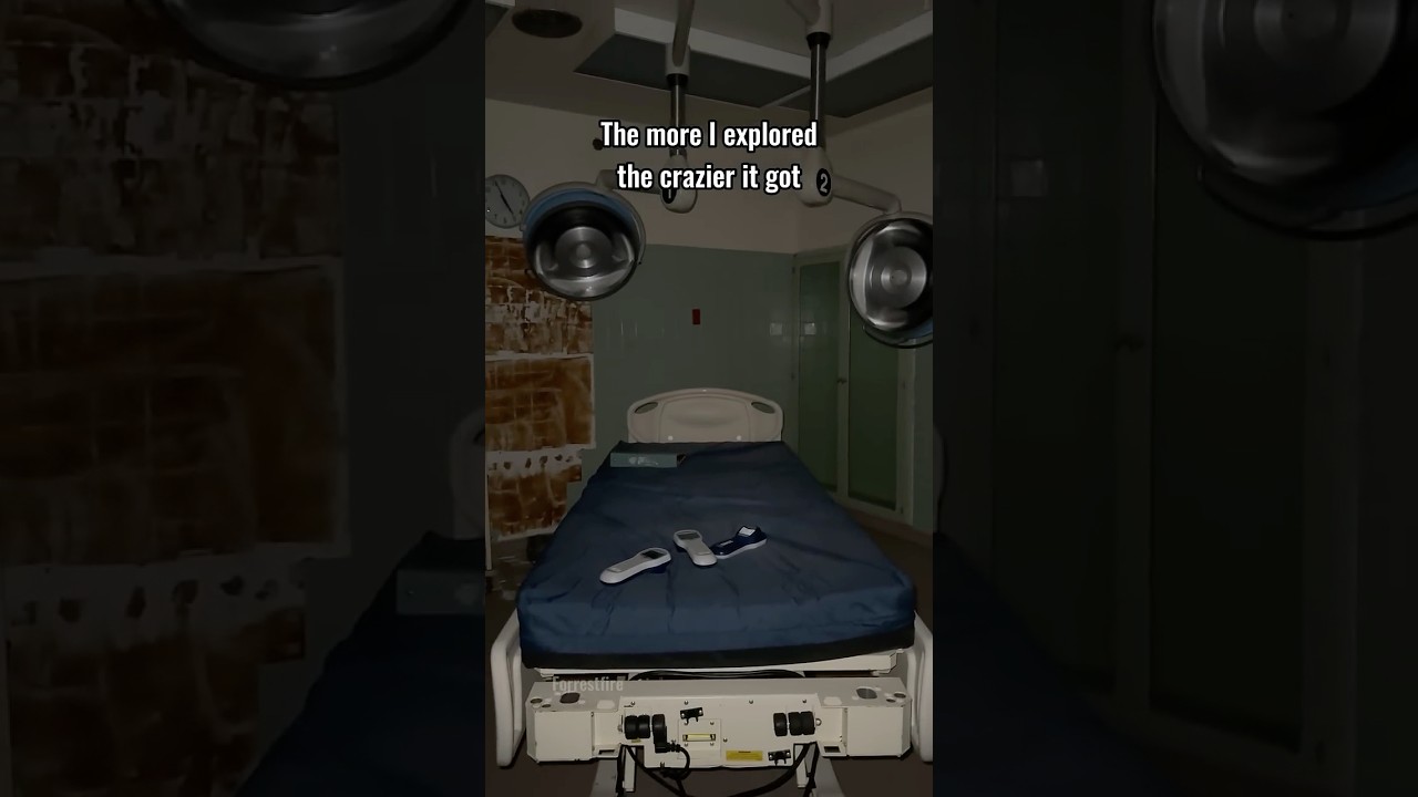 Exploring an Abandoned Hospital ALONE