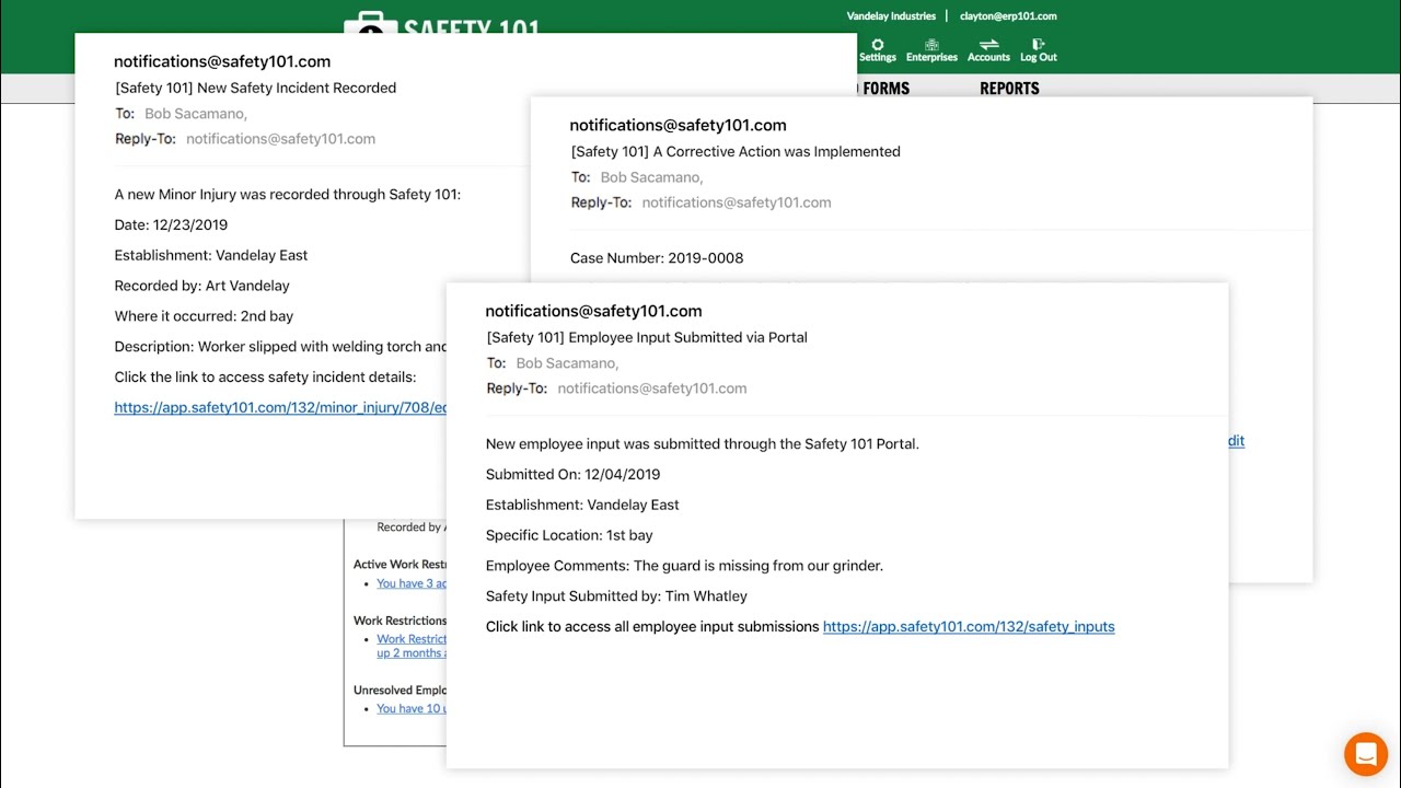 Alerts & Reminder | Safety 101: Proactive Safety Software