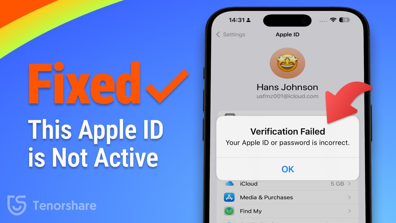 [FIXED] How to Fix This Apple ID is Not Active Error on iPhone | Apple ID is Not Active Fixed 2025