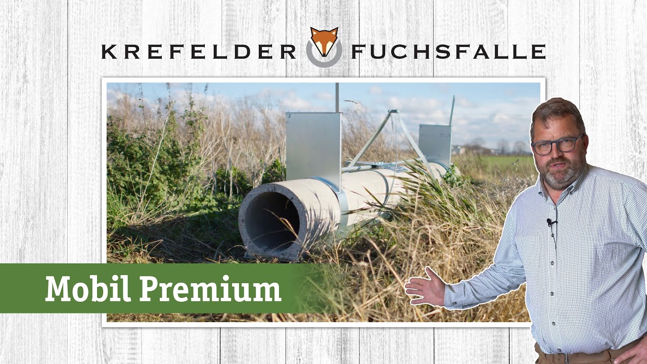 Die neue Krefelder Fuchsfalle! ► Modell 