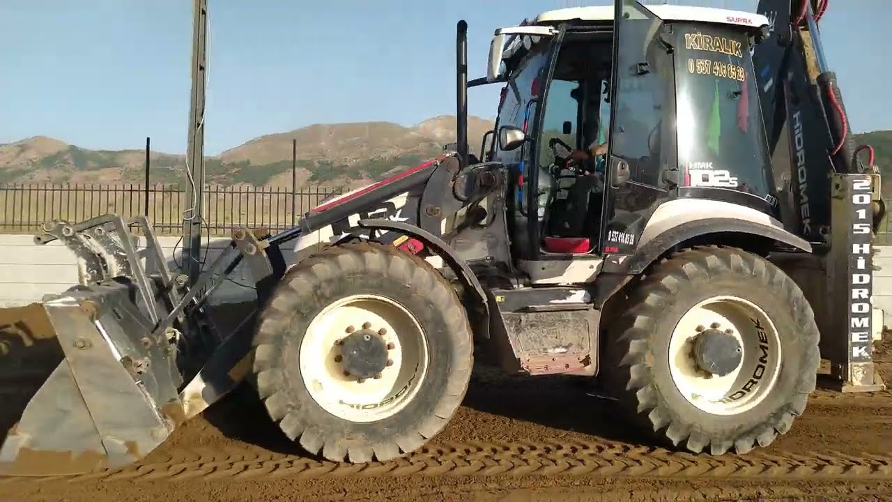 HİDROMEK SUPRA İLE TESVİYE NASIL YAPILIR İZLE