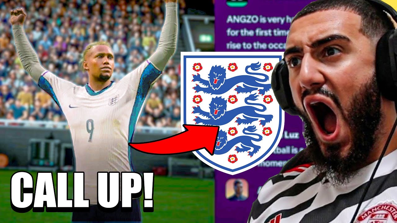 ANGZO GREALISH GETS CALLED UP FOR ENGLAND! - Player Career Mode #3