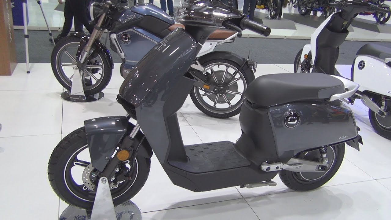 Super SOCO CUx Grey (2020) Exterior and Interior