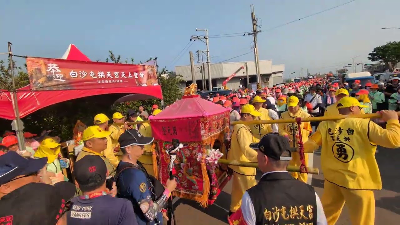 吃米糕嗎？媽祖突然折返， 2026白沙屯媽祖北港進香第一天