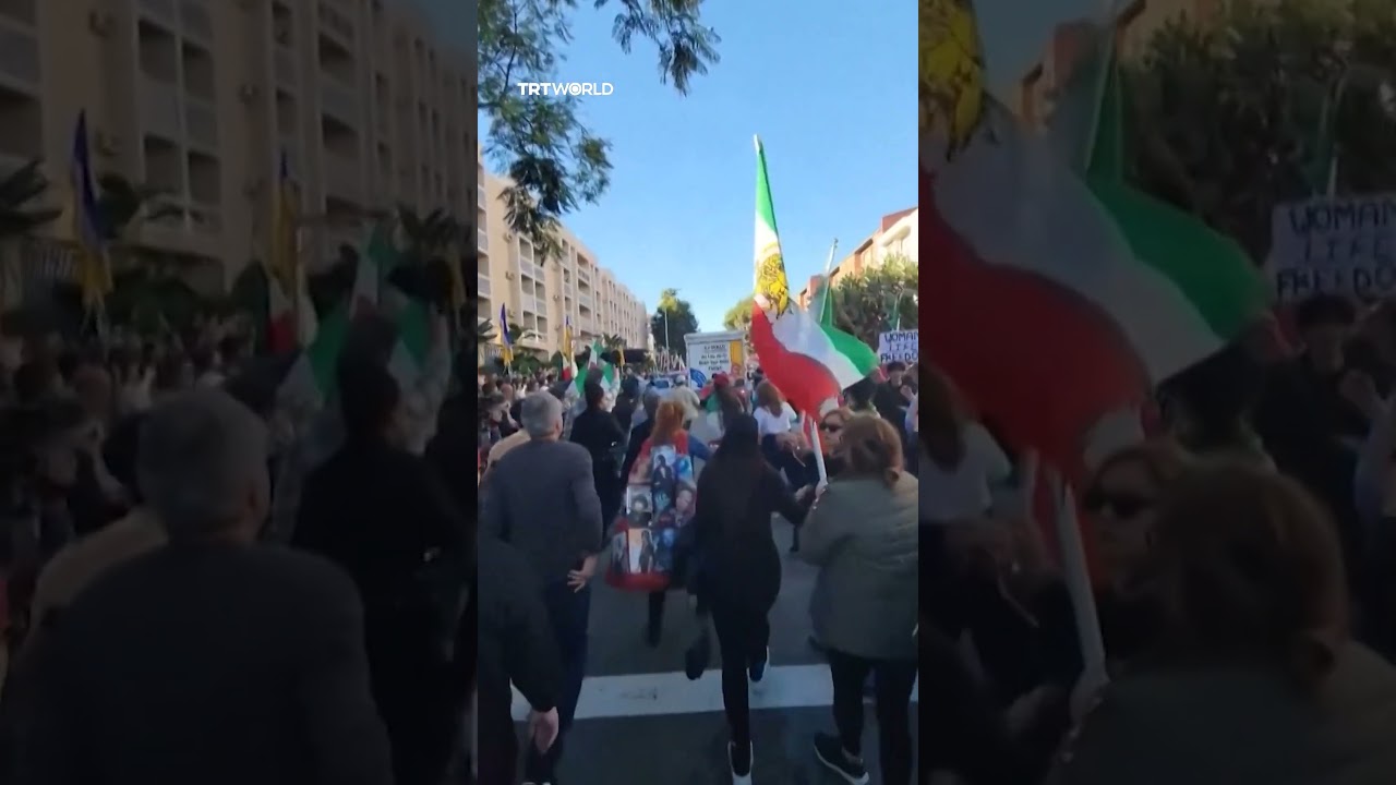 Truck plows into Los Angeles rally supporting Iran protests