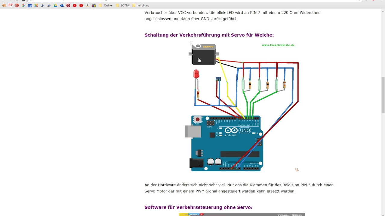 Arduino Verkehrssteuerung umbau mit Faller Modellbau