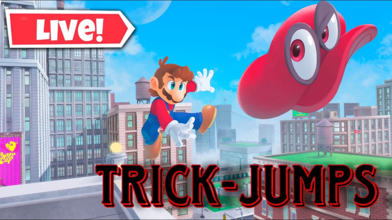Haciendo trick-jumps en super mario odissey | Eliexplash