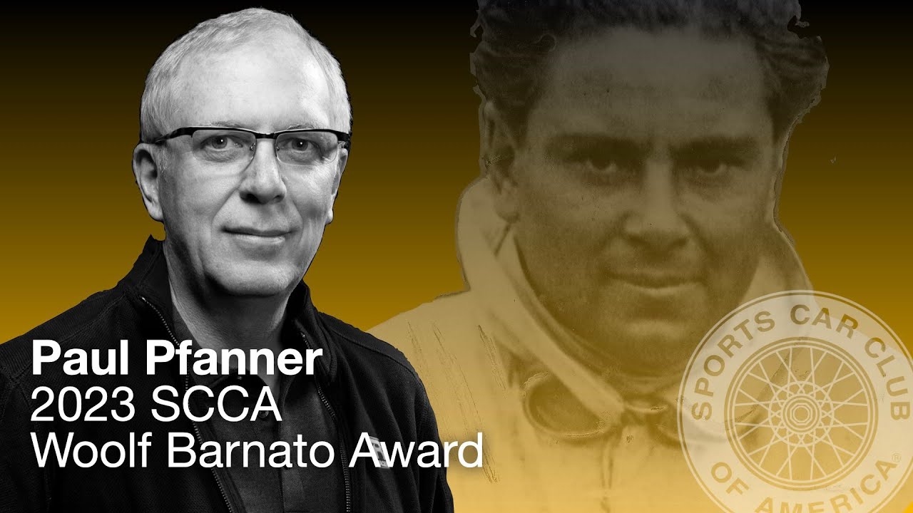 2023 SCCA Woolf Barnato Award &mdash; Paul Pfanner