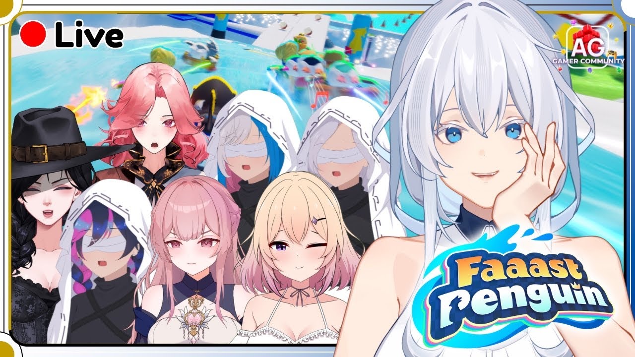 【FAAAST PENGUIN】AYO BERMAIN BERSAMA GEN 1 DAN GEN 2 SNOWVALLEY !!  - VTUBER INDONESIA