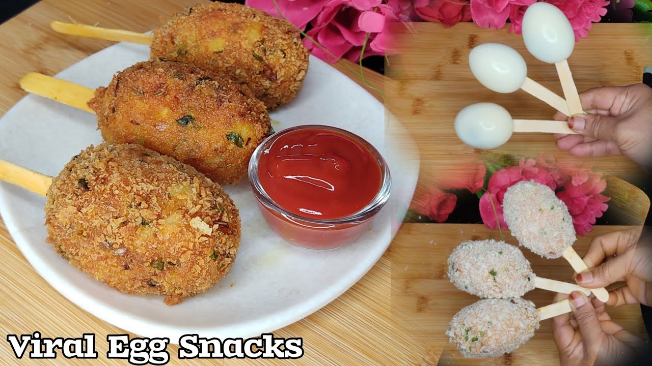 Crispy Egg Snacks Recipe-You MUST Try This NEW Viral Idea! 🤩