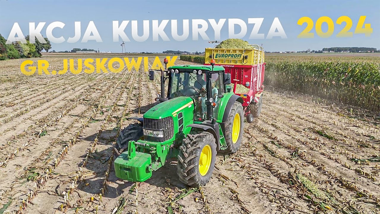 🌽Kukurydza 2024🌽&Zadyma na polu&🔥Nowy nabytek w akcji🔥Gr.Juskowiak 🌽