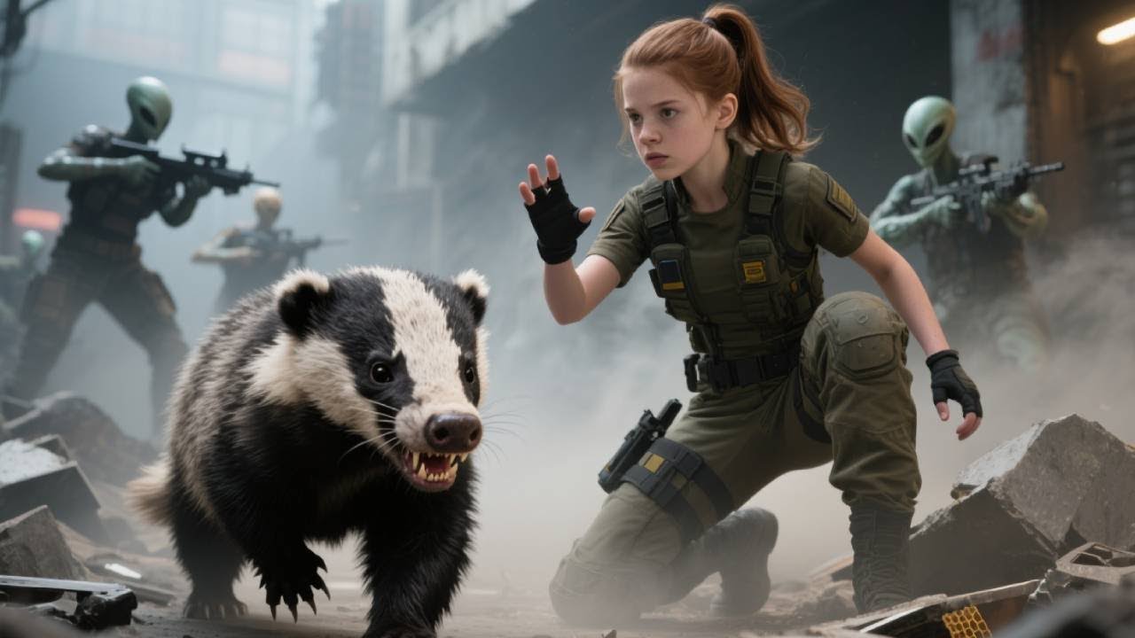 They Laughed at the Human Child—Until Her Honey Badger Leapt Forward and Broke the Arena Floor HFY |