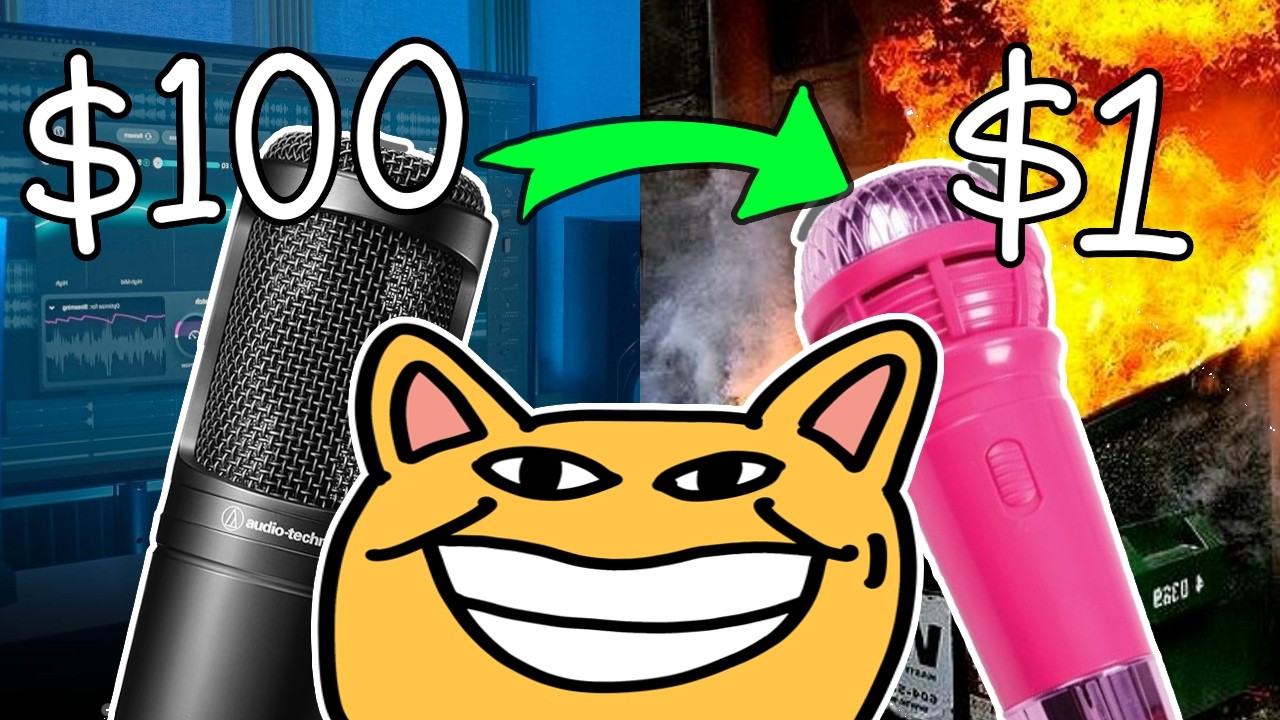 How to Make a $100 Microphone Sound Like a $1 Funny Mic