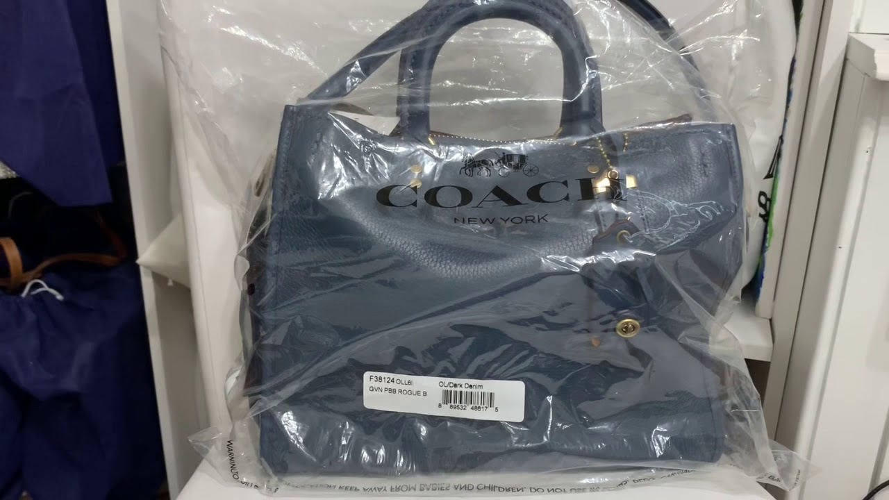 COACH ROGUE 31-DARK DENIM