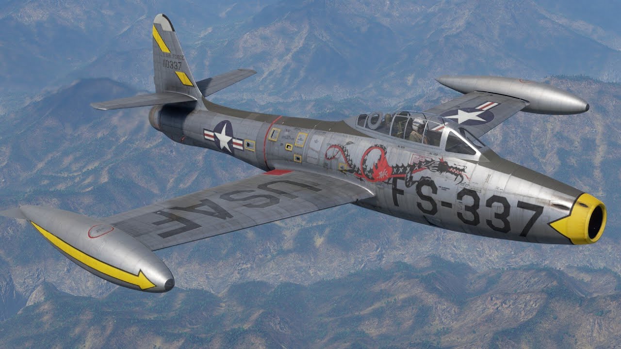 War Thunder - F-84G Thunderjet 