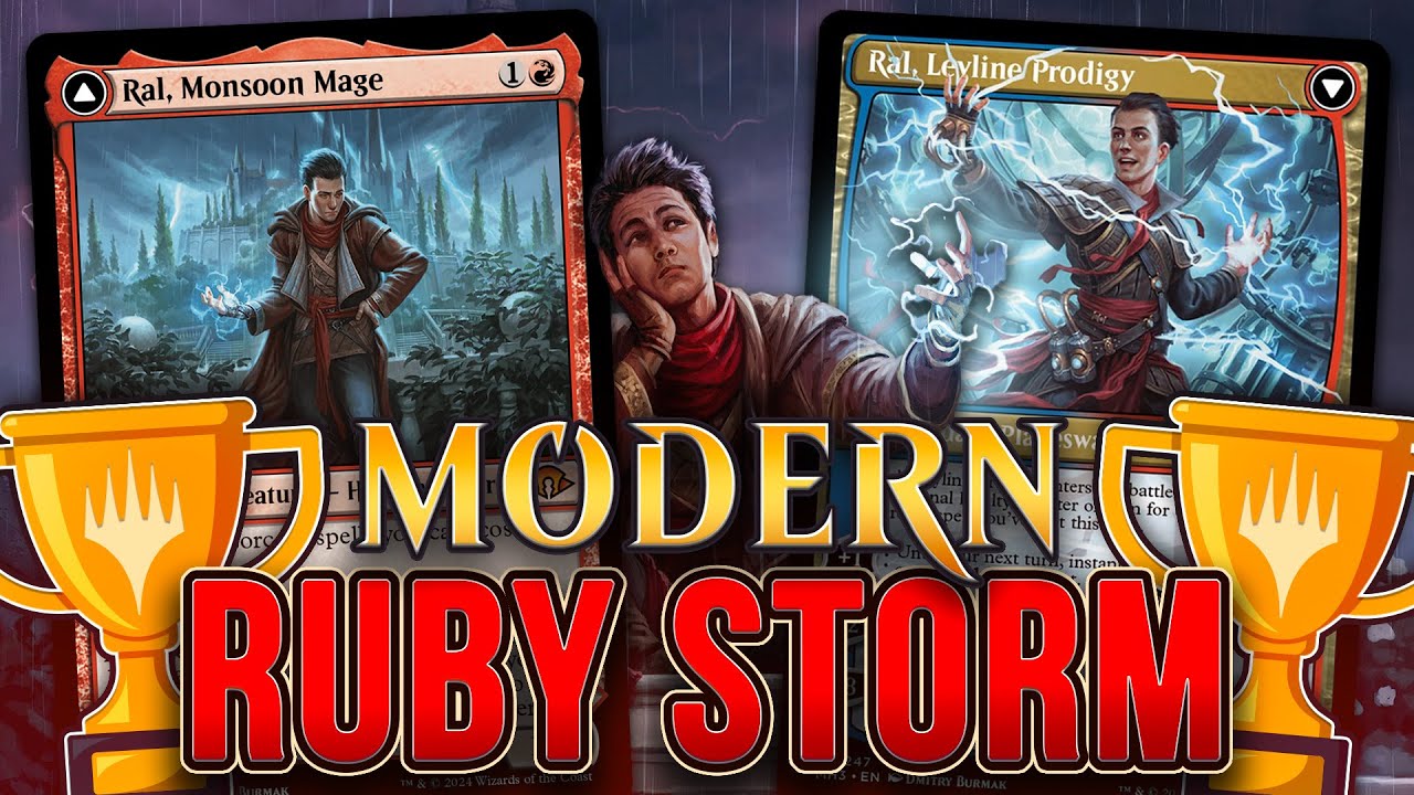 🏆 UNDEFEATED 🏆 RUBY STORM TURN 2 WIN! Ral, Monsoon Mage — Modern Horizons 3 MH3 Magic: The Gathering