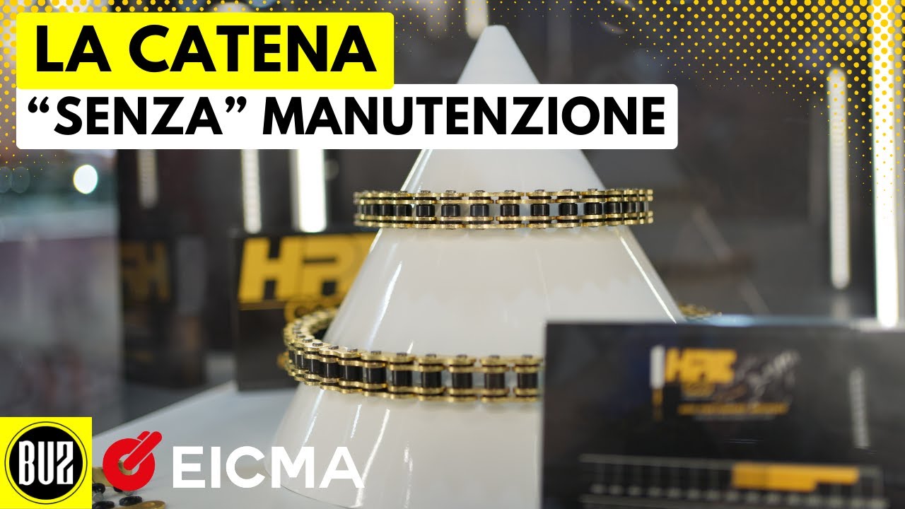 la CATENA senza l'ANSIA da INGRASSAGGIO #eicma