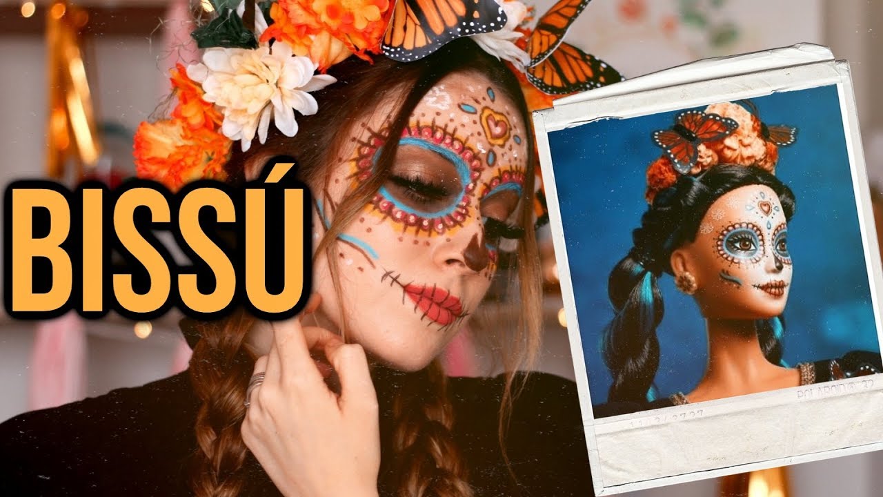 LOOK BARBIE DÍA DE MUERTOS CON BISSÚ | MONILLACA