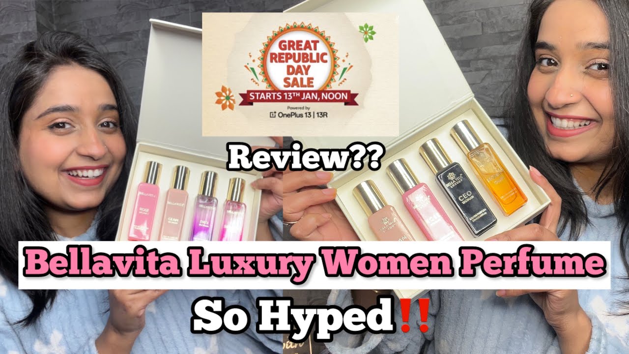 BELLA VITA Luxury PERFUMES REVIEW | ROSE, GLAM ,DATE , SENORITA , Honey Oud | Gift Set