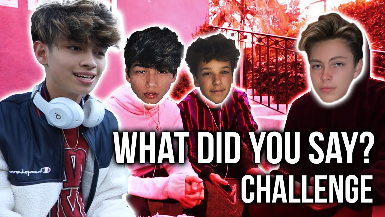 So we tried doing the Whisper Challenge... w/ Chase Keith, Oliver Moy, Oscar